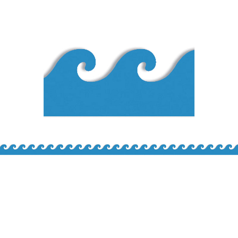 Blue Waves Mighty Brights Border