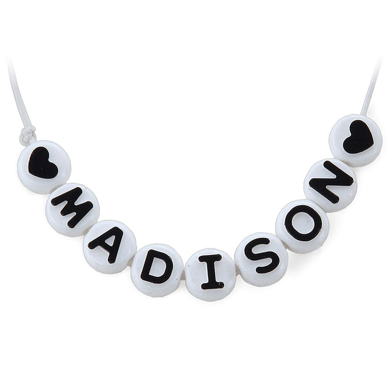 Abc Beads Black And White 300 Count