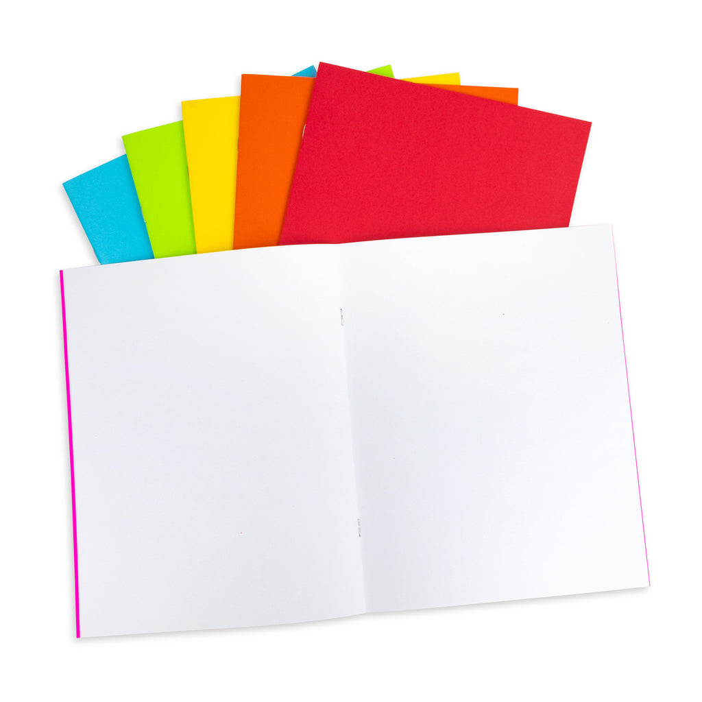 Bright Books 6 Asst Colors 8.5 X 11in