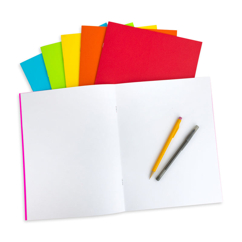 Bright Books 6 Asst Colors 8.5 X 11in