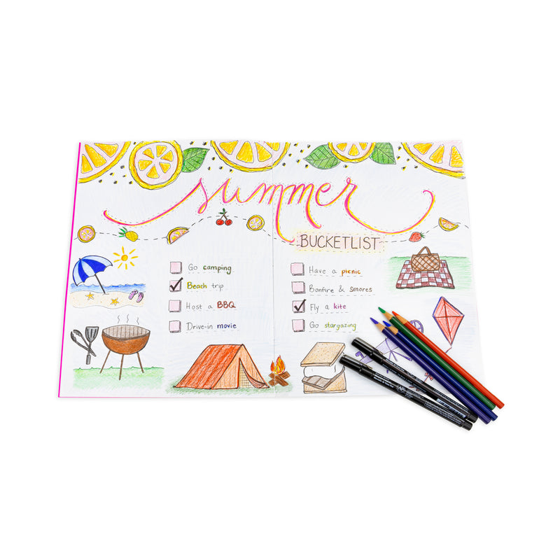 Bright Books 6 Asst Colors 8.5 X 11in