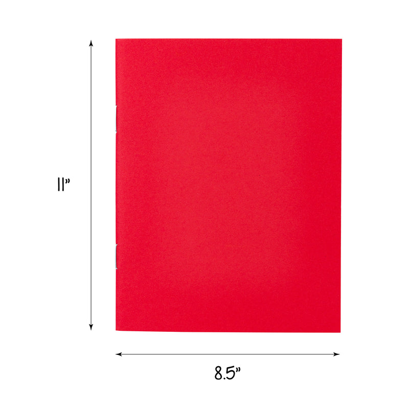 Bright Books 6 Asst Colors 8.5 X 11in