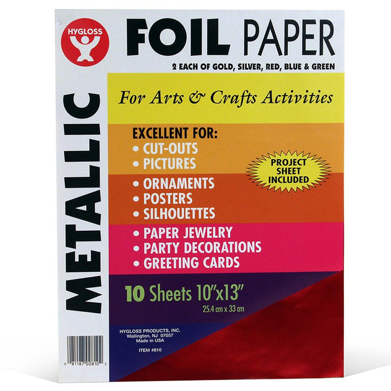 Metallic Paper 10pk Asst Colors