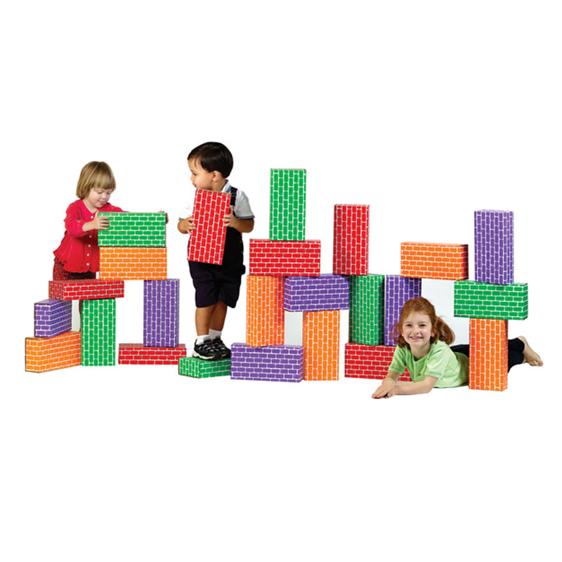 Imagibricks Rainbow Blocks 24 Pc Set