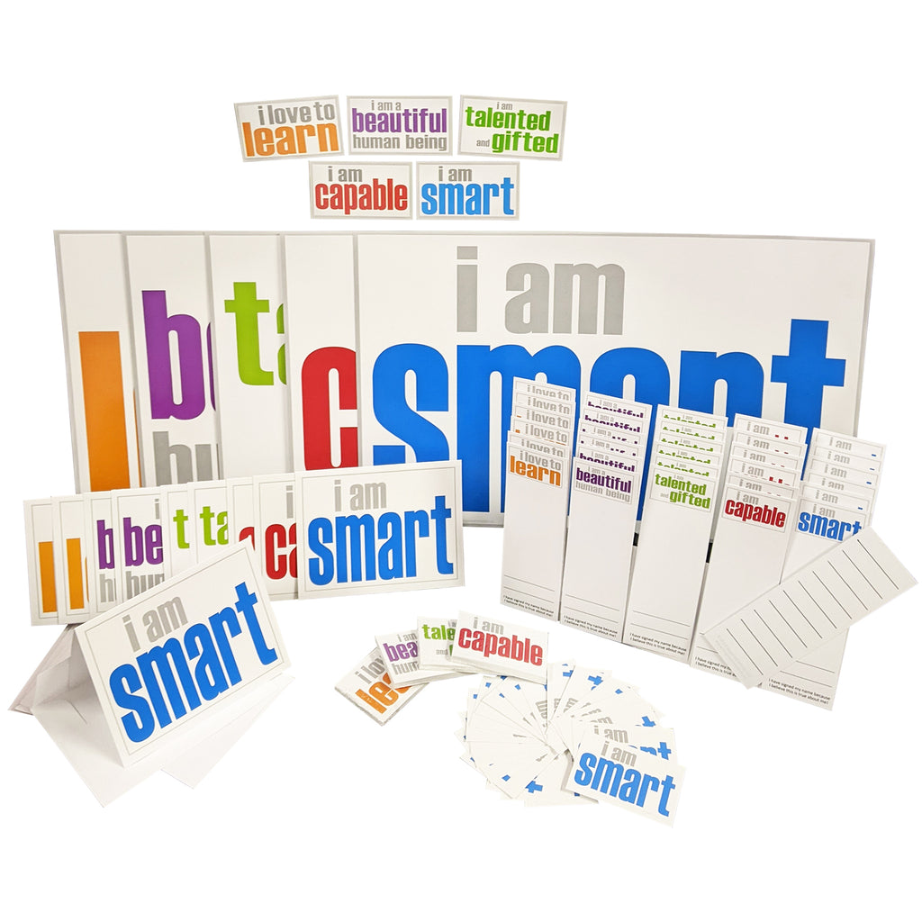 Self-Esteem Ultra Booster Set, Posters, Magnets, Notes, Page Keepers, Note Cards, 150 Pieces