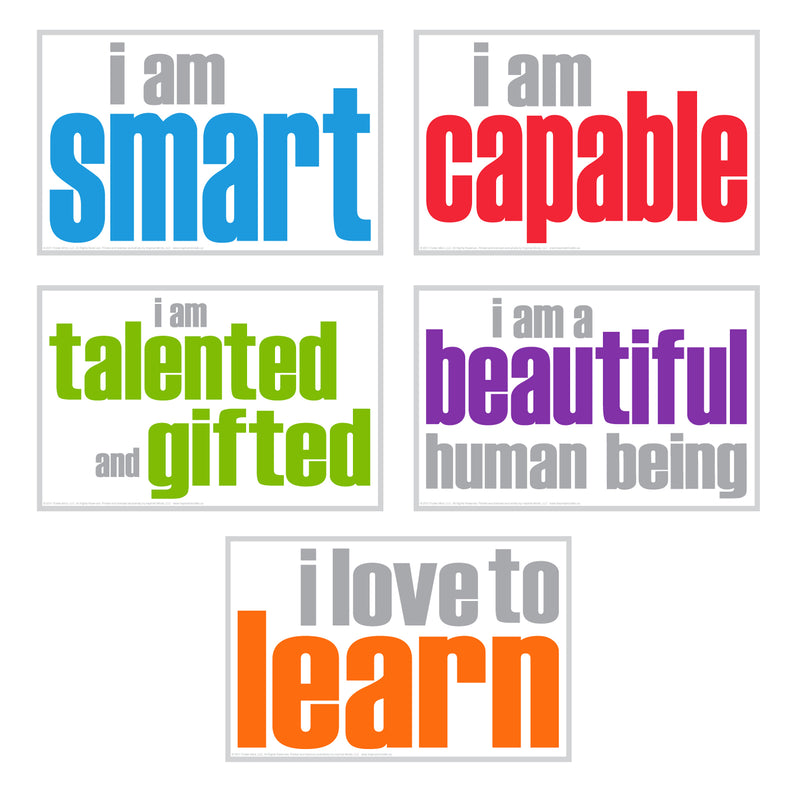 Self-esteem Posters Pack Of 5
