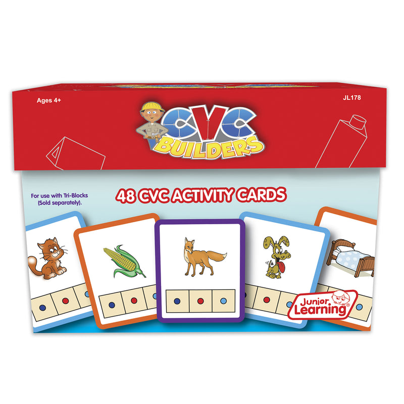 Cvc Builders Activity Cards 48-set