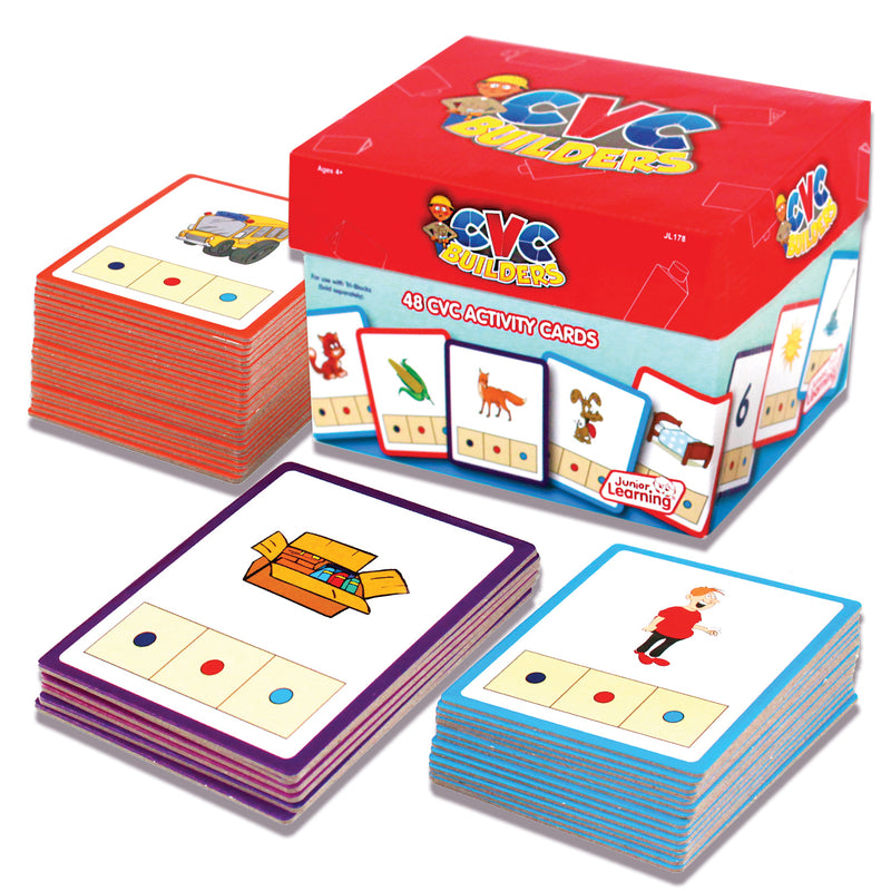 Cvc Builders Activity Cards 48-set