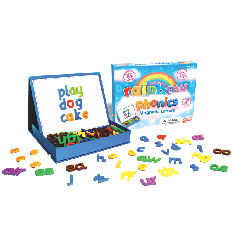 Rainbow Phonics Magnetic Letters 85 Pcs