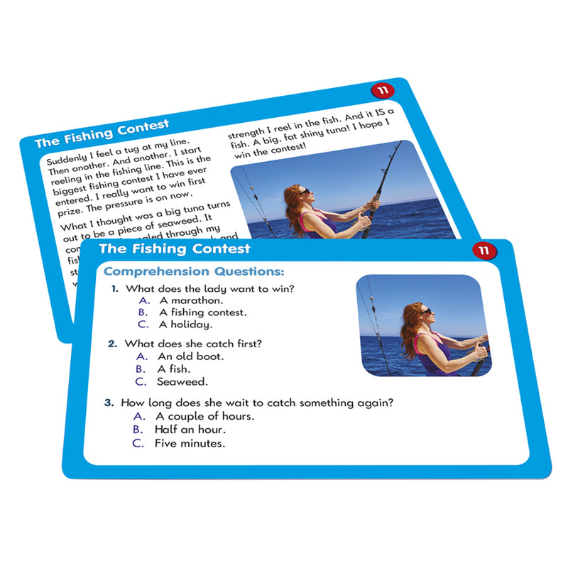 Language Arts Activity Cards Comprehension