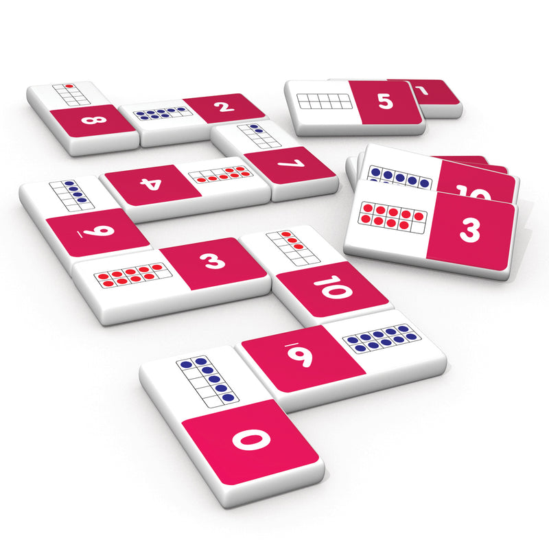 Ten Frames Dominoes