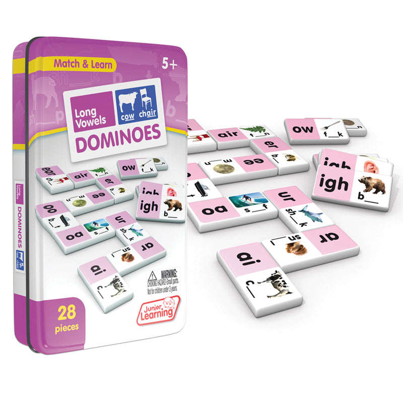 (2 Ea) Long Vowels Dominoes