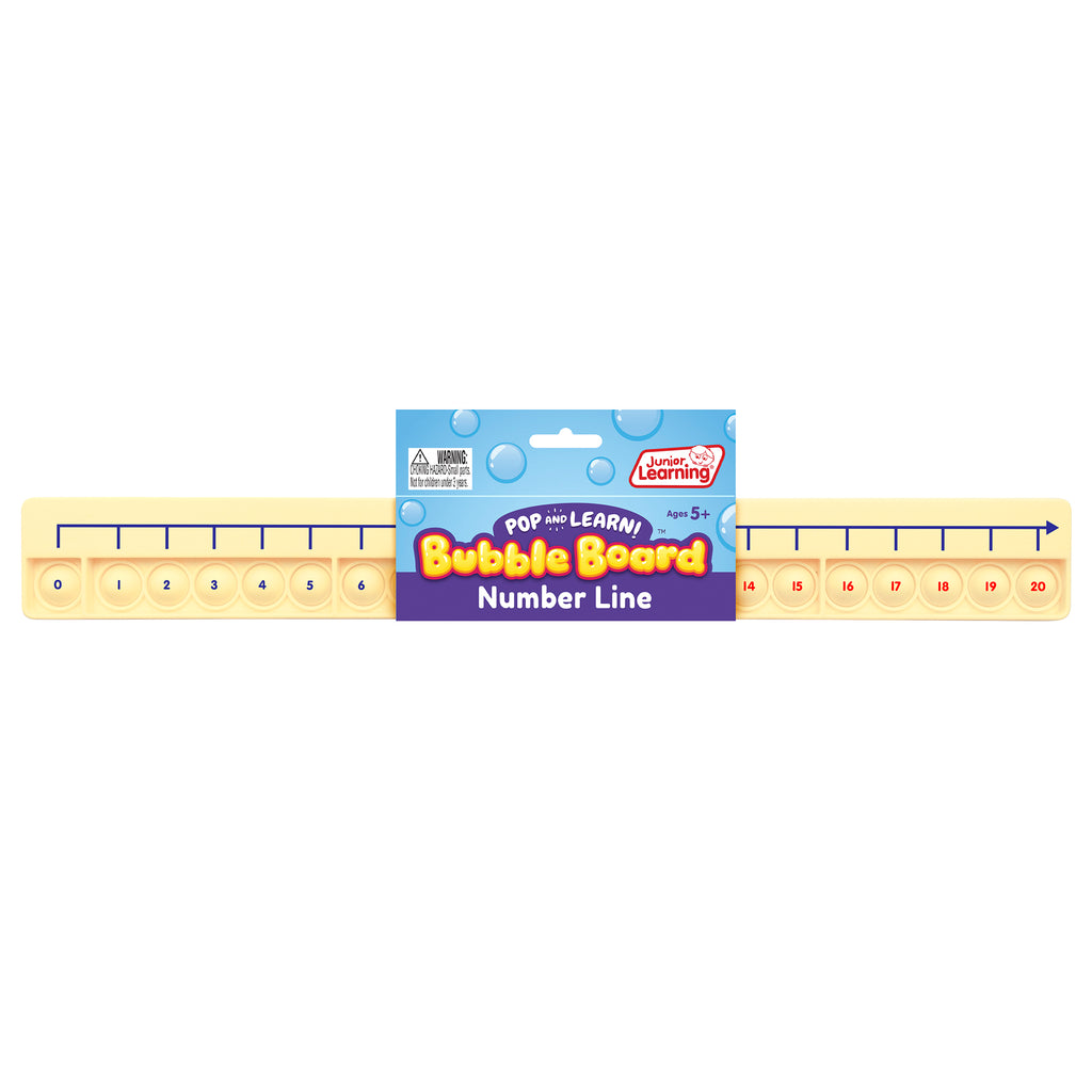 Number Line Pop and Learn™ Bubble Board