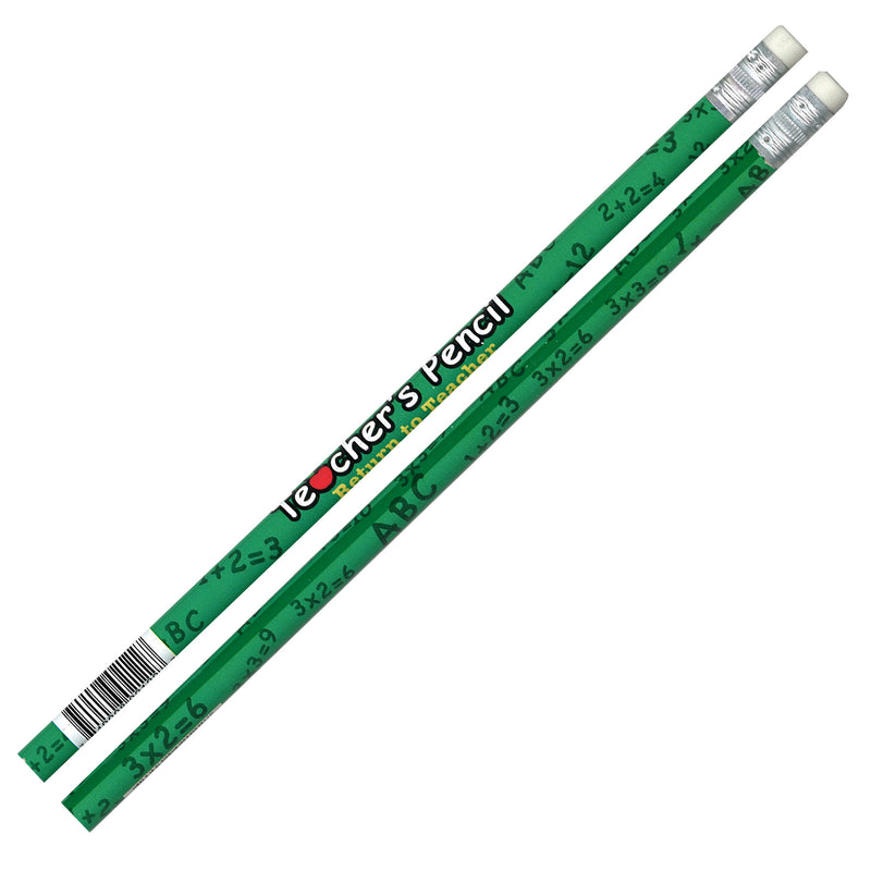 Pencils Teachers Pencil 12-pk Green