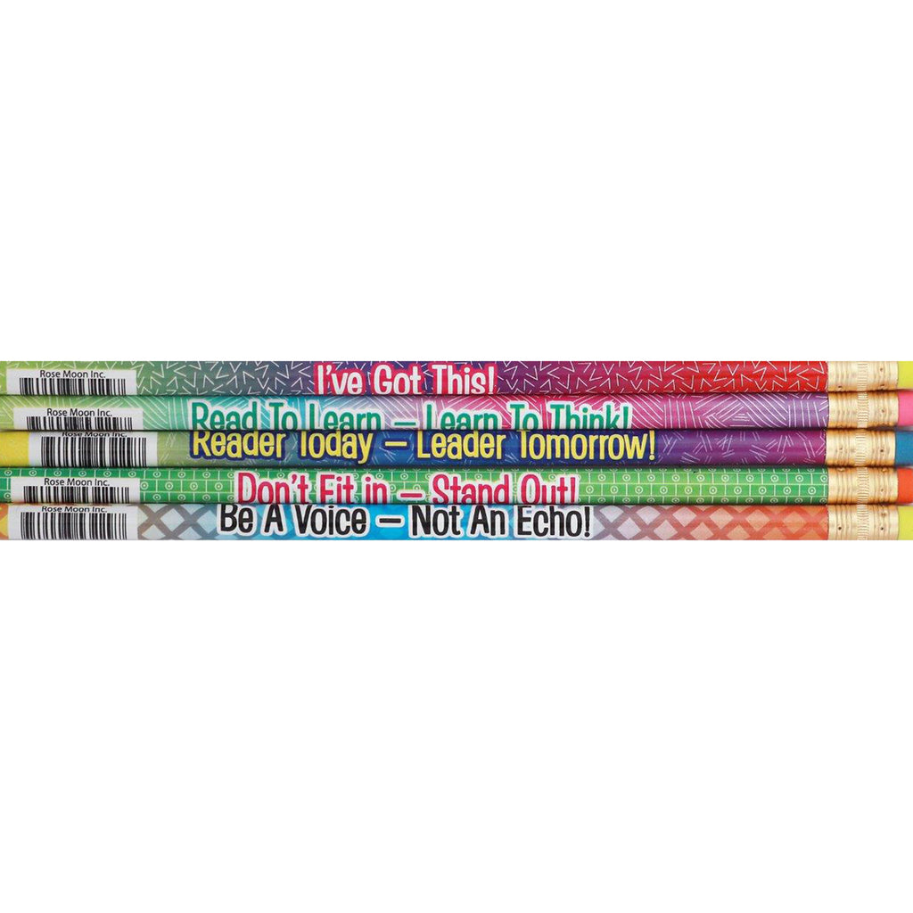 Motivate Me Pencils Assortment 12pk