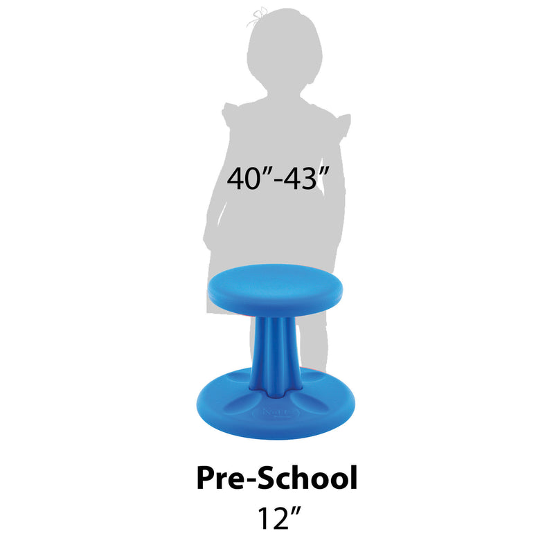 Preschool Wobble Chair 12in Blue