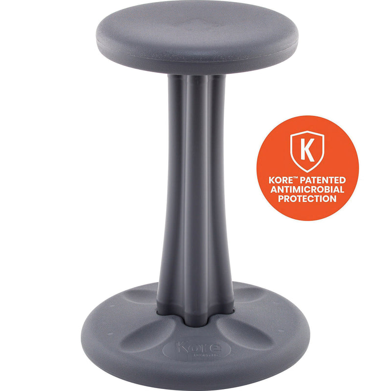 Preteen Wobble Chair 18.7in Dk Grey