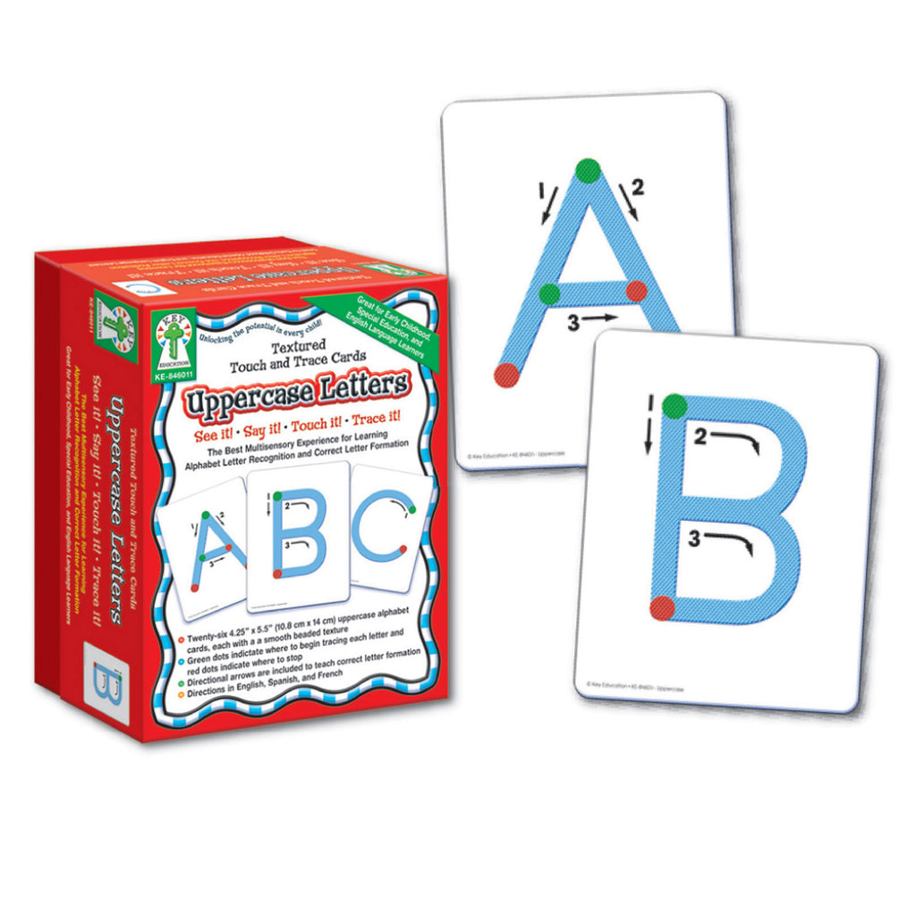 Textured Touch & Trace Uppercase