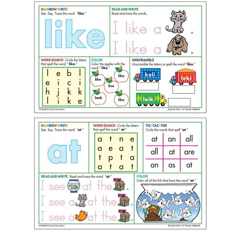 Write On-wipe Off Read & Write 1st First Words Ages 4+