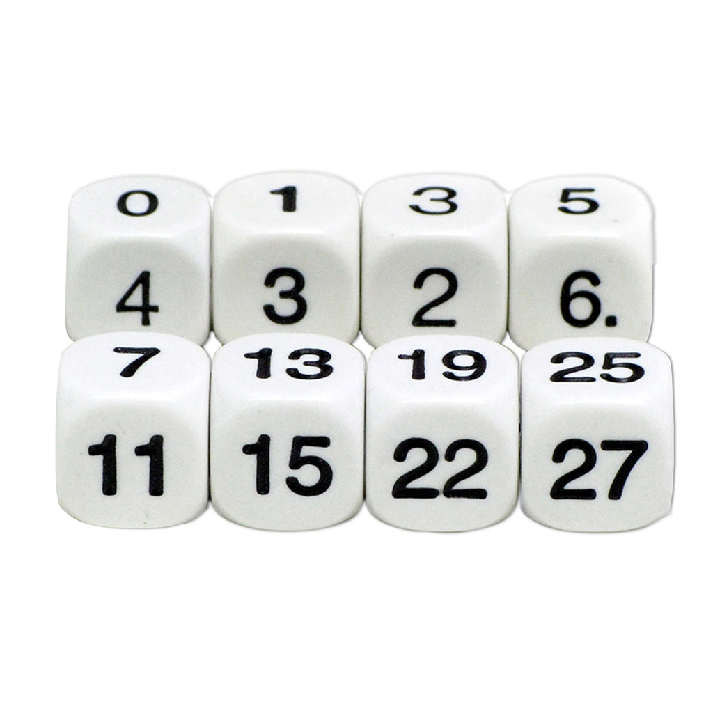 (6 St) Math Numbers Dice