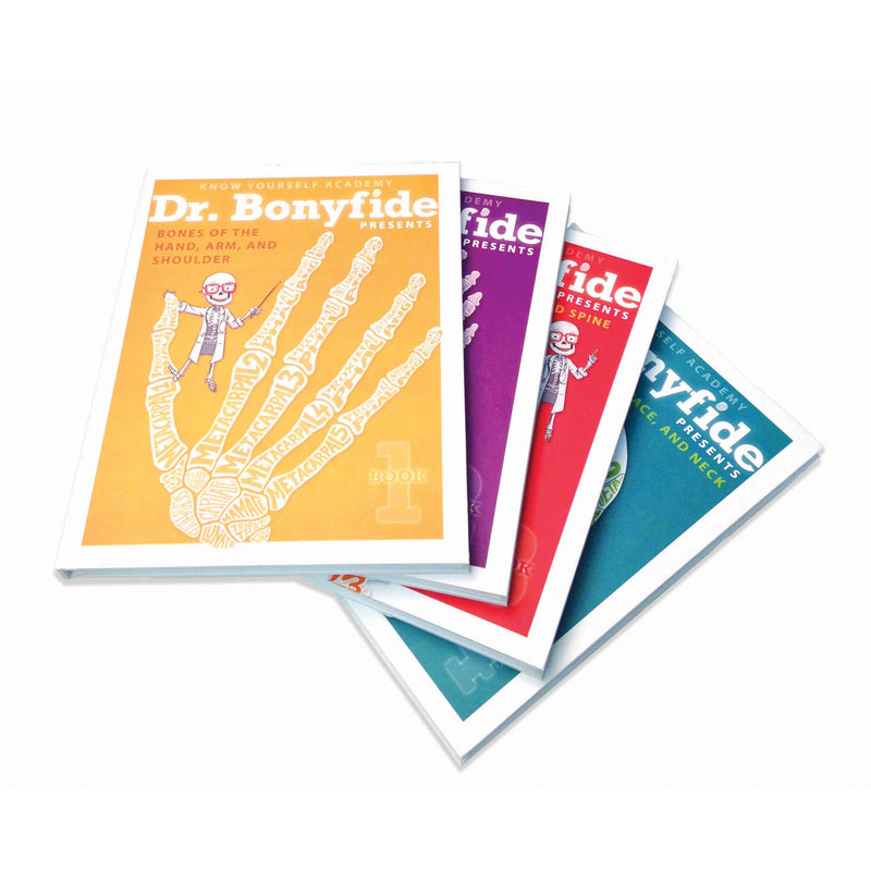 206 Bones Of The Human Body 4 Book Set Dr Bonyfide