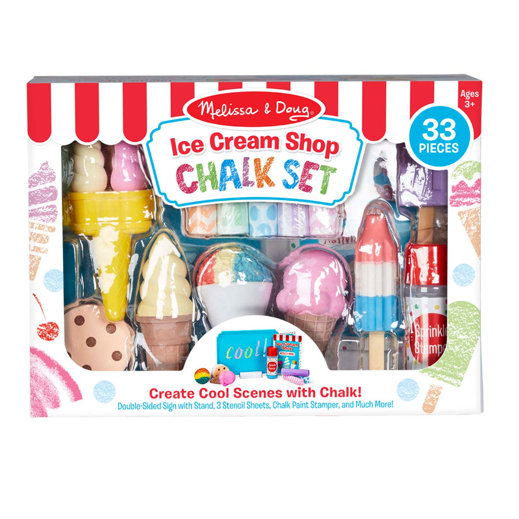 Ice Cream Shop Chalk Set