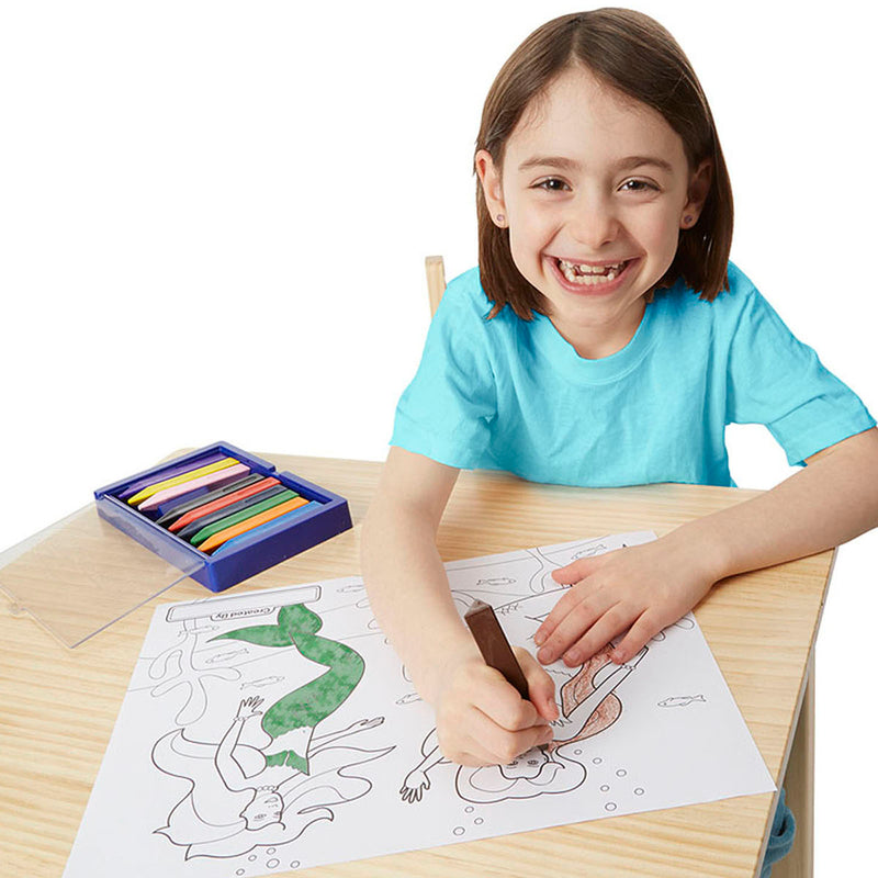 Jumbo Coloring Pad Blue 11 X 14