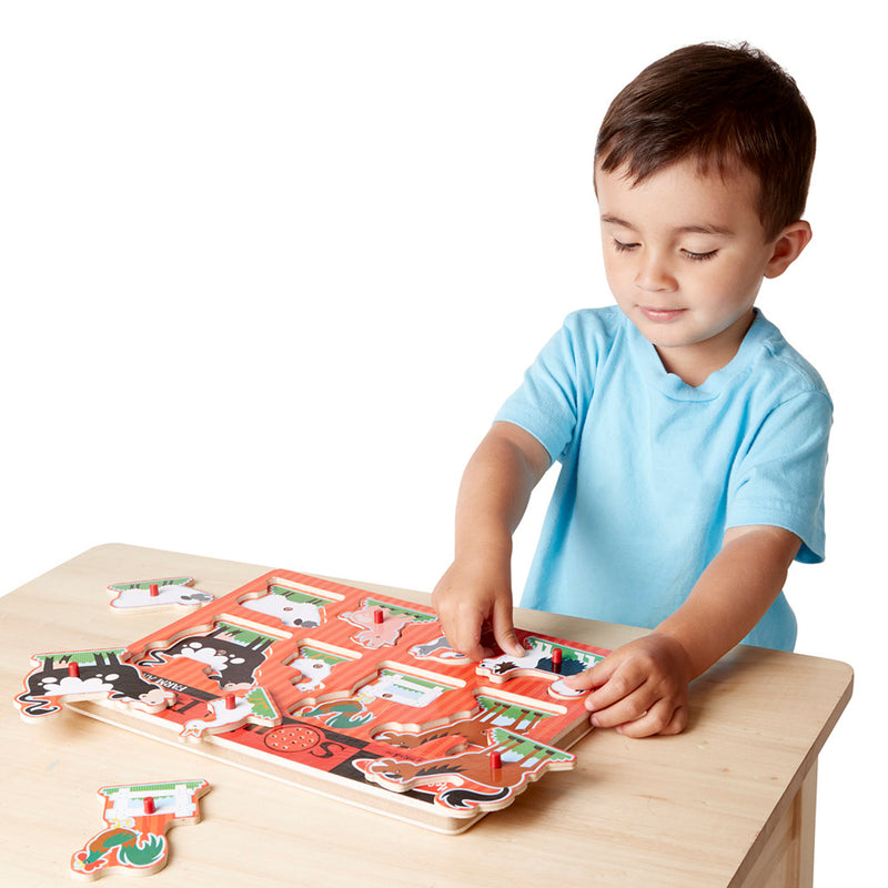 Farm Animals Sound Puzzle