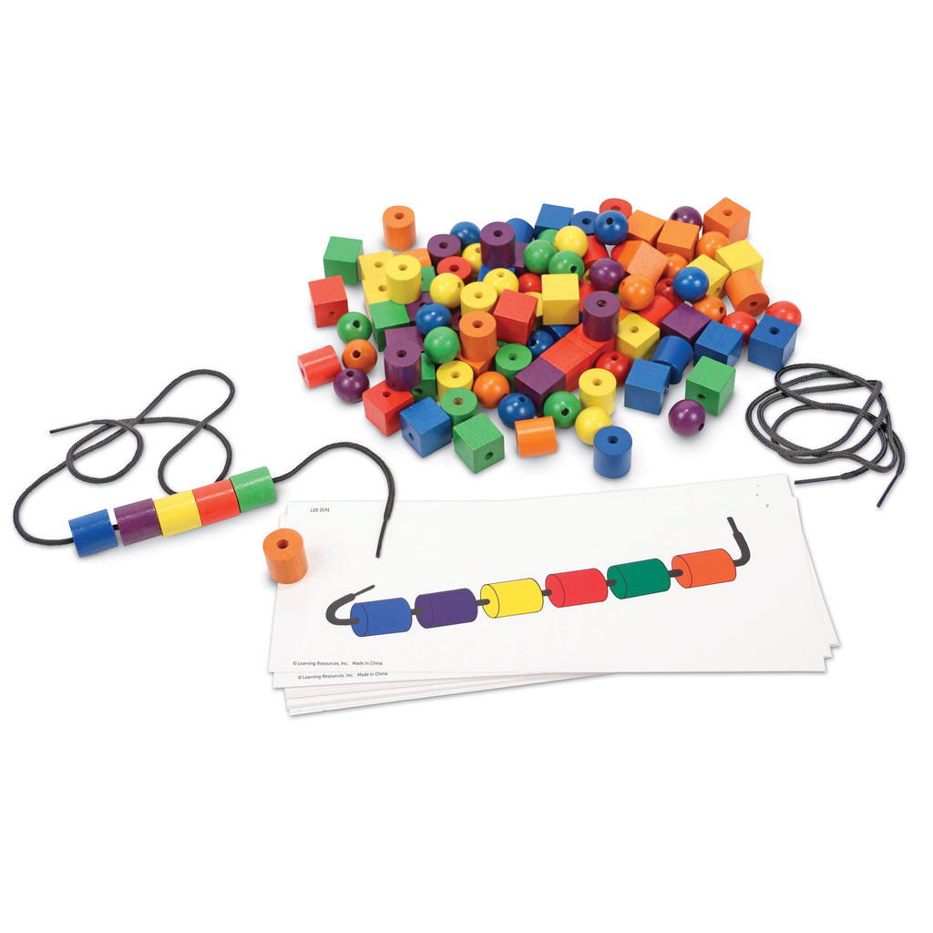 Beads & Pattern Cards 108 Beads 20 Cards 2 Laces
