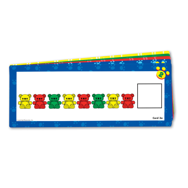 Three Bear Family Pattern 16-pk Cards Double-sided
