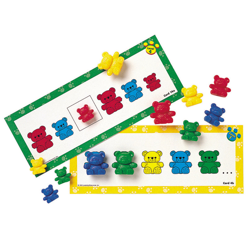 Three Bear Family Pattern 16-pk Cards Double-sided