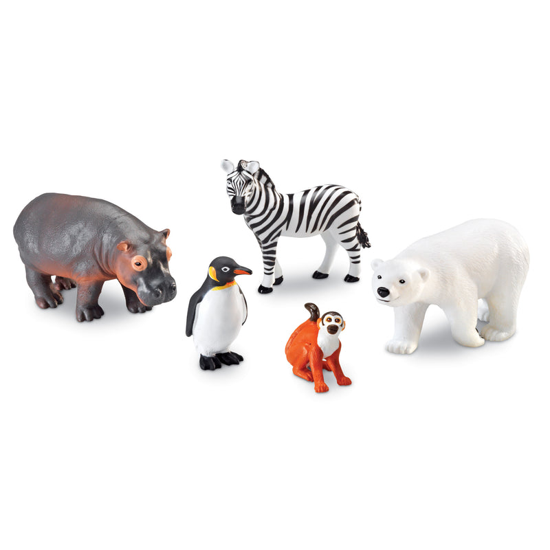 Jumbo Zoo Animals 5-set