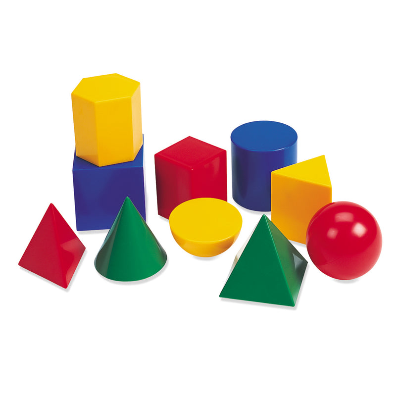 Large Geometric Shapes 10-pk 3d