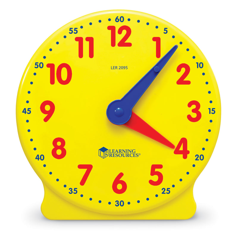 Big Time Clock Student 12 Hr 5 Diameter Plastic