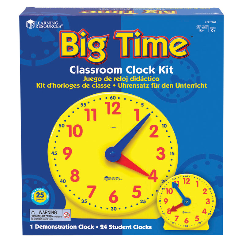 Classroom Clock Kit 2094 & 24 Mini Clocks