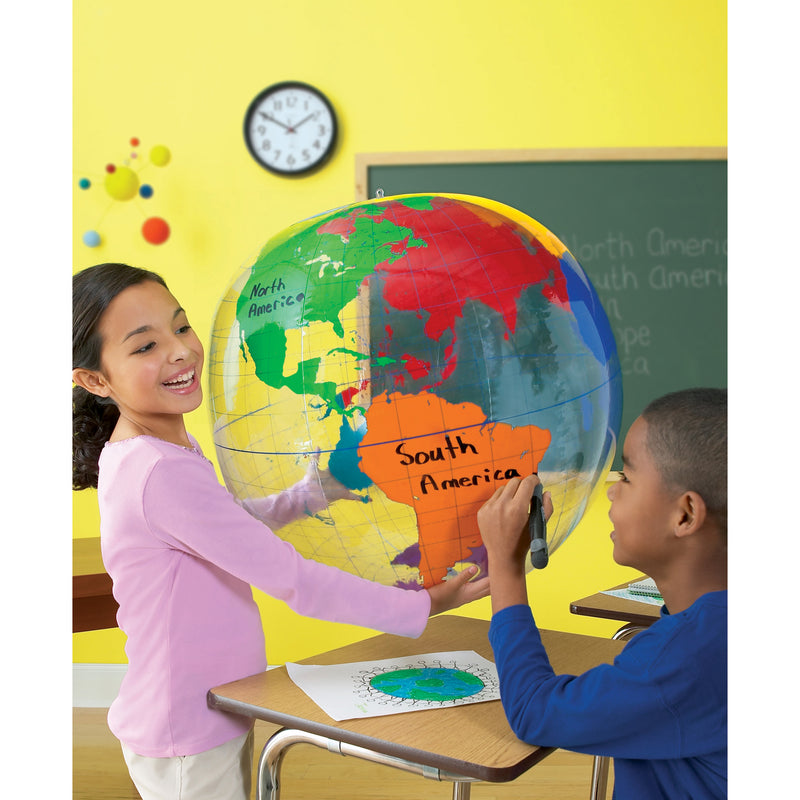 Inflatable Labeling Globe