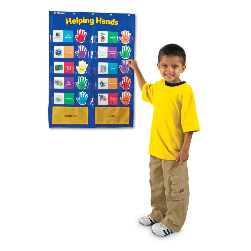 Pocket Chart Helping Hands