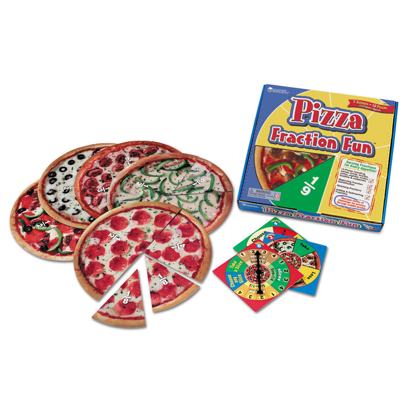 Pizza Fraction Fun Game