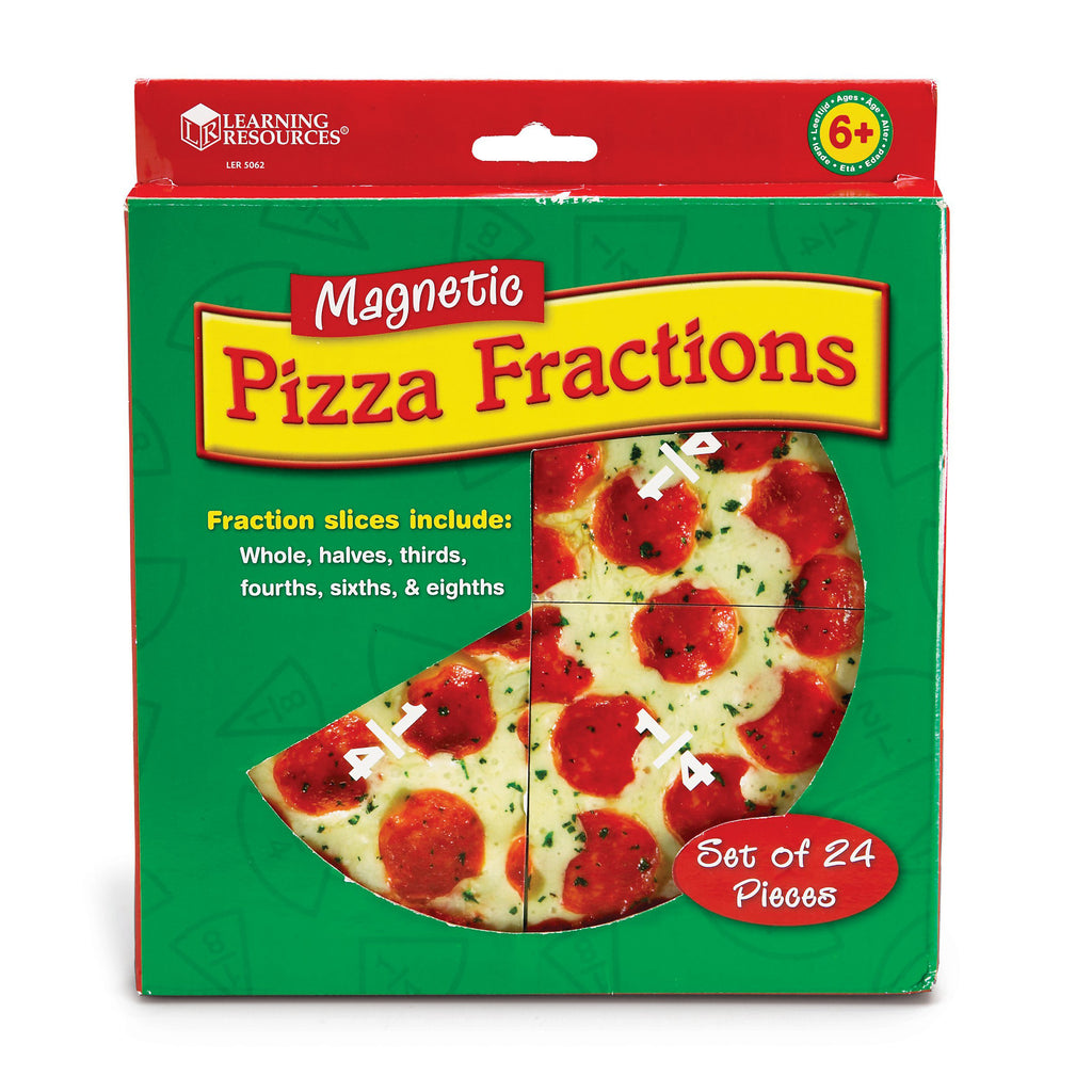 Magnetic Pizza Fraction Set