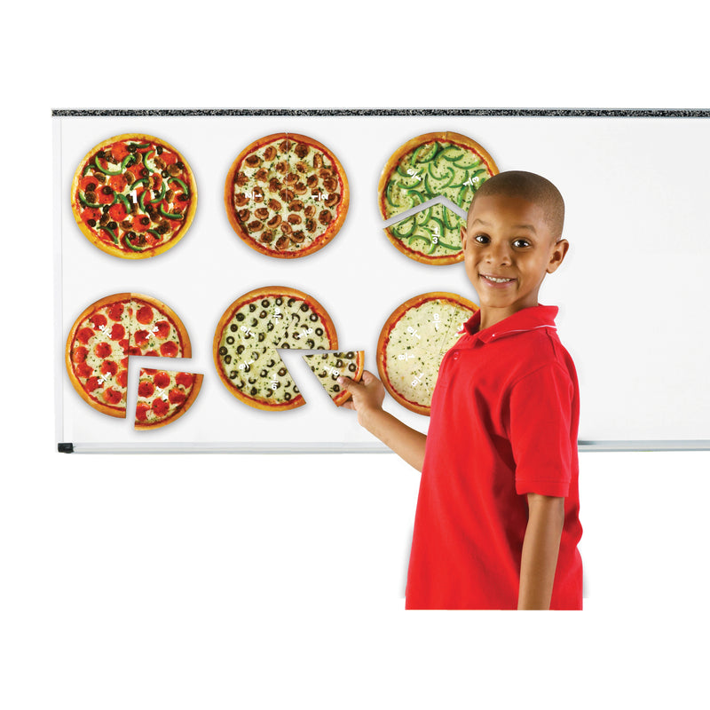 Magnetic Pizza Fraction Set