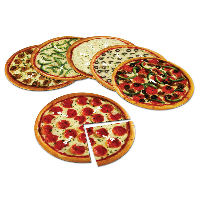 Magnetic Pizza Fraction Set