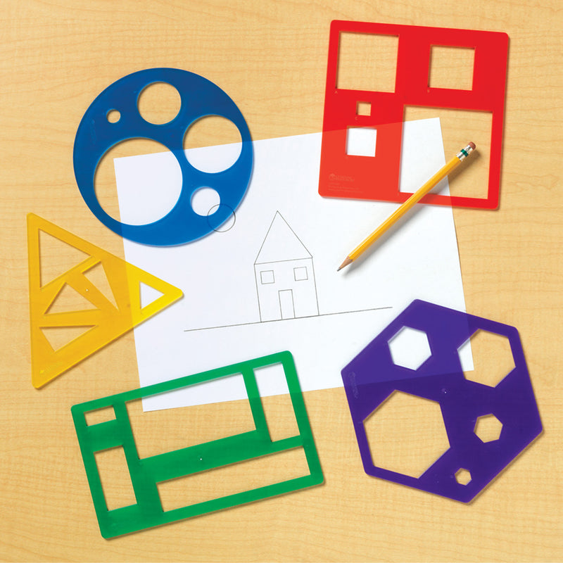 Primary Shapes Templete Set