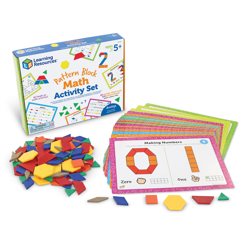 Pattern Block Math Activity Set