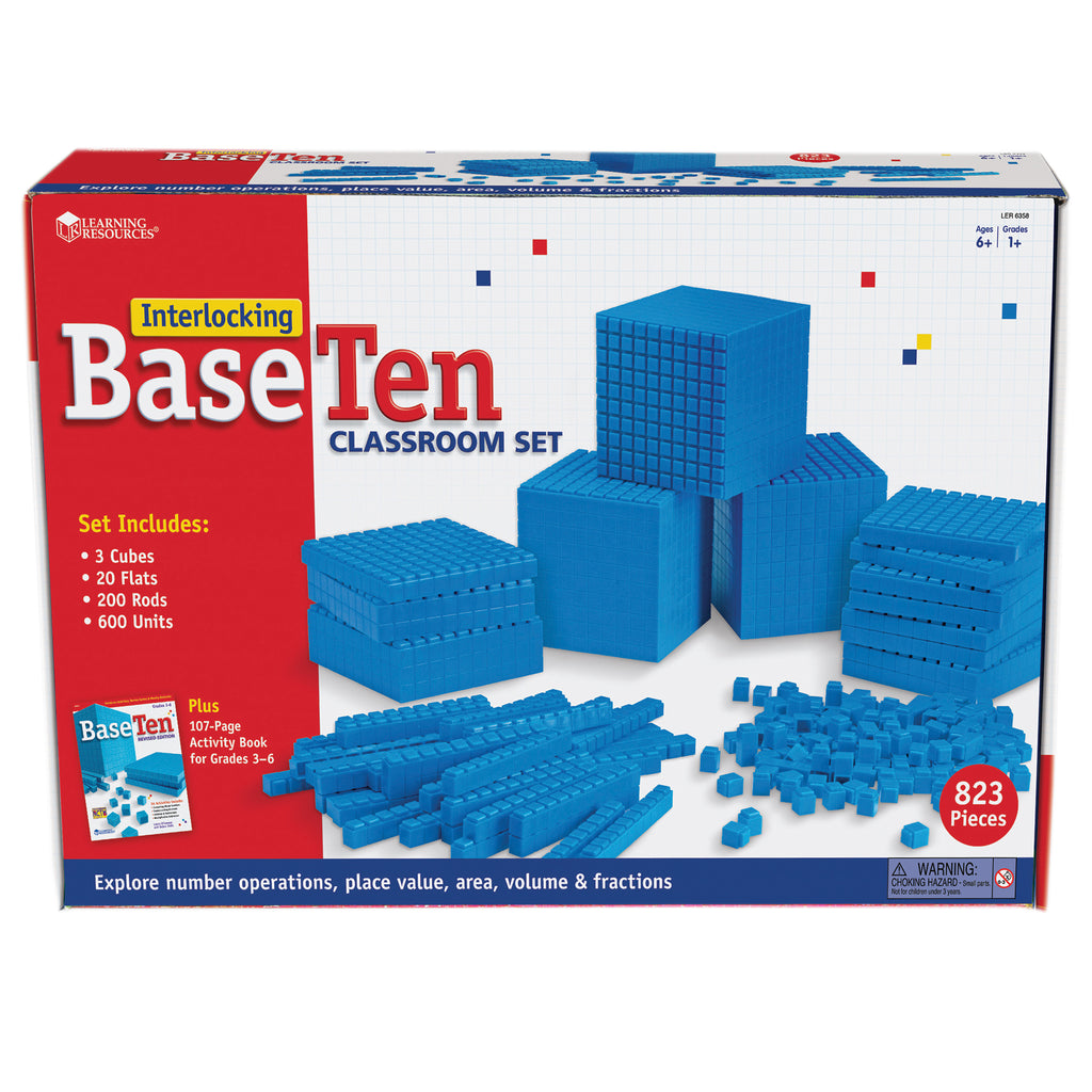 Interlocking Base Ten Class Set