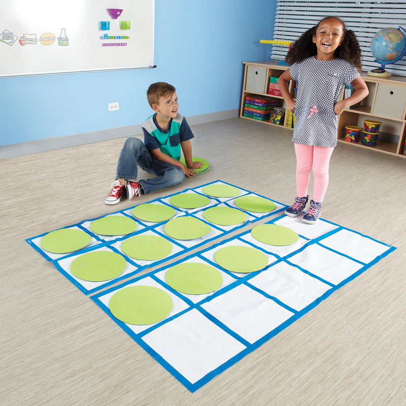 Ten Frame Floor Mat Activity Set