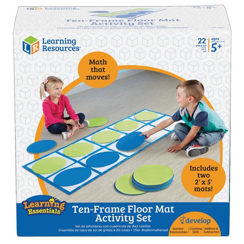 Ten Frame Floor Mat Activity Set