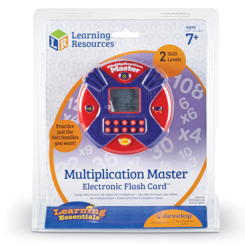 Multiplication Master Electronic Flash Card