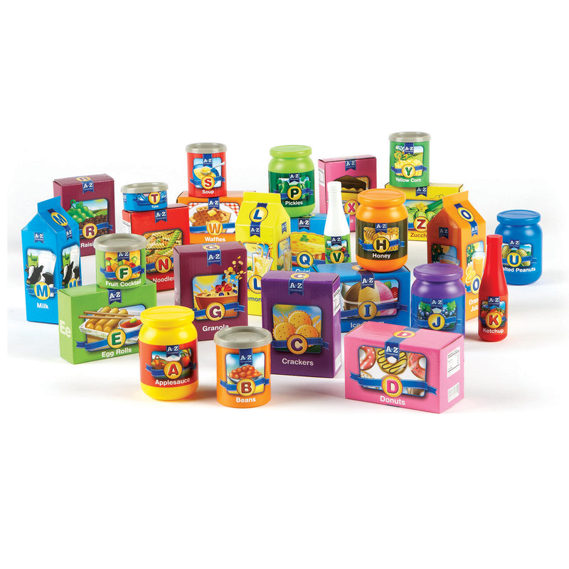 A To Z Alphabet Groceries