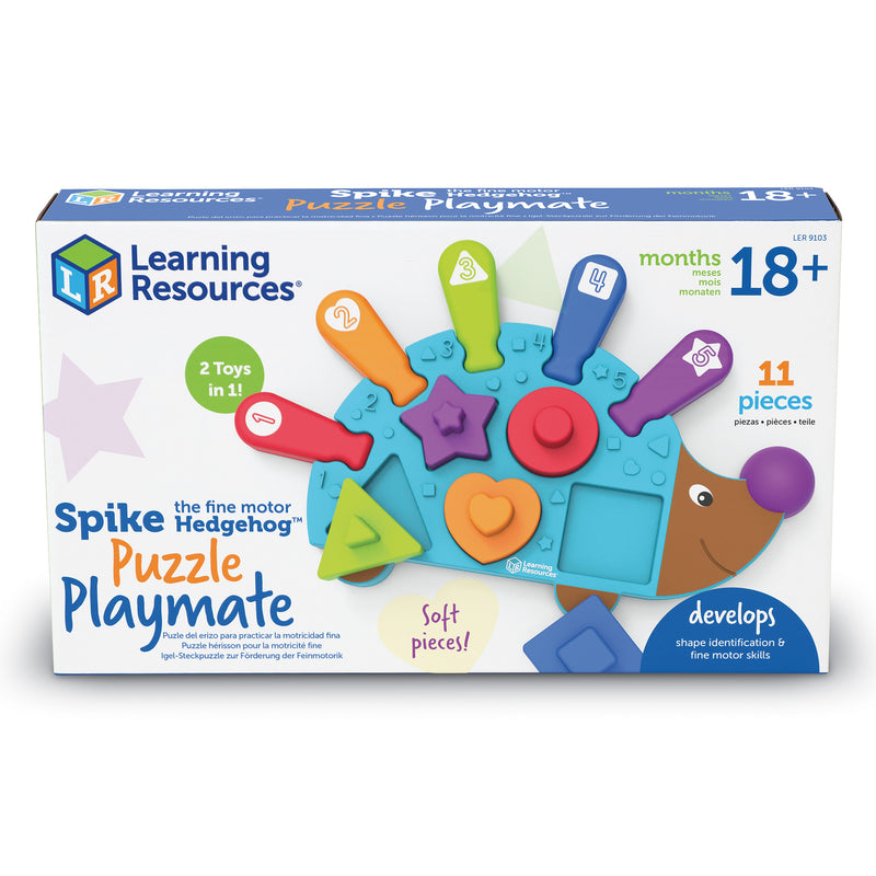 Spike Fine Motor Hedgehog Puzzle Playmate