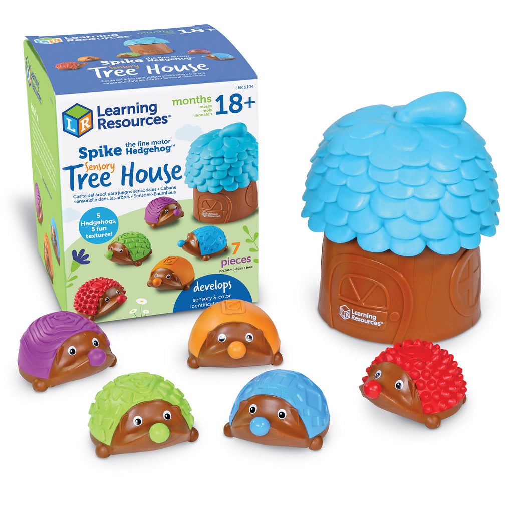 Spike Fine Motr Hedgehog Tree House Sensory